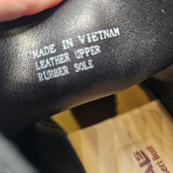 Mens Shoes Clarks DESERT BOOT 13M LaceUp Chukka Boots 55527 Brown Chestnut Suede - Picture 7 of 9